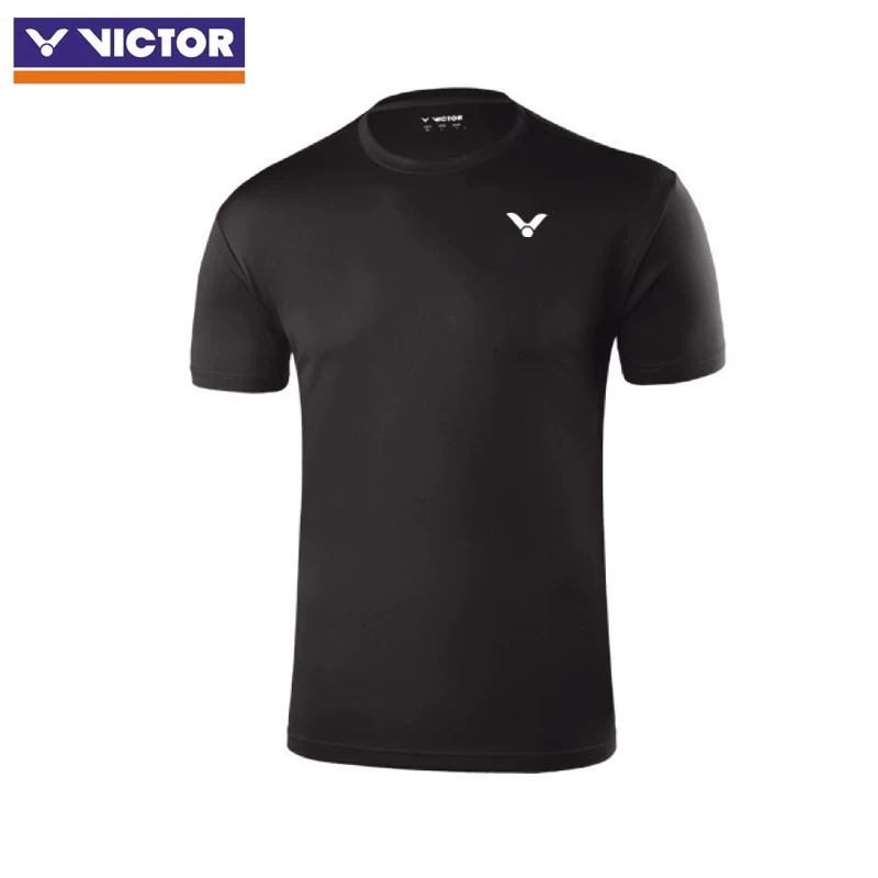 VICTOR เสื้อกีฬาแบดมินตัน รุ่น AT-9013 3สี ดำ ขาว แดง รูปที่ 3