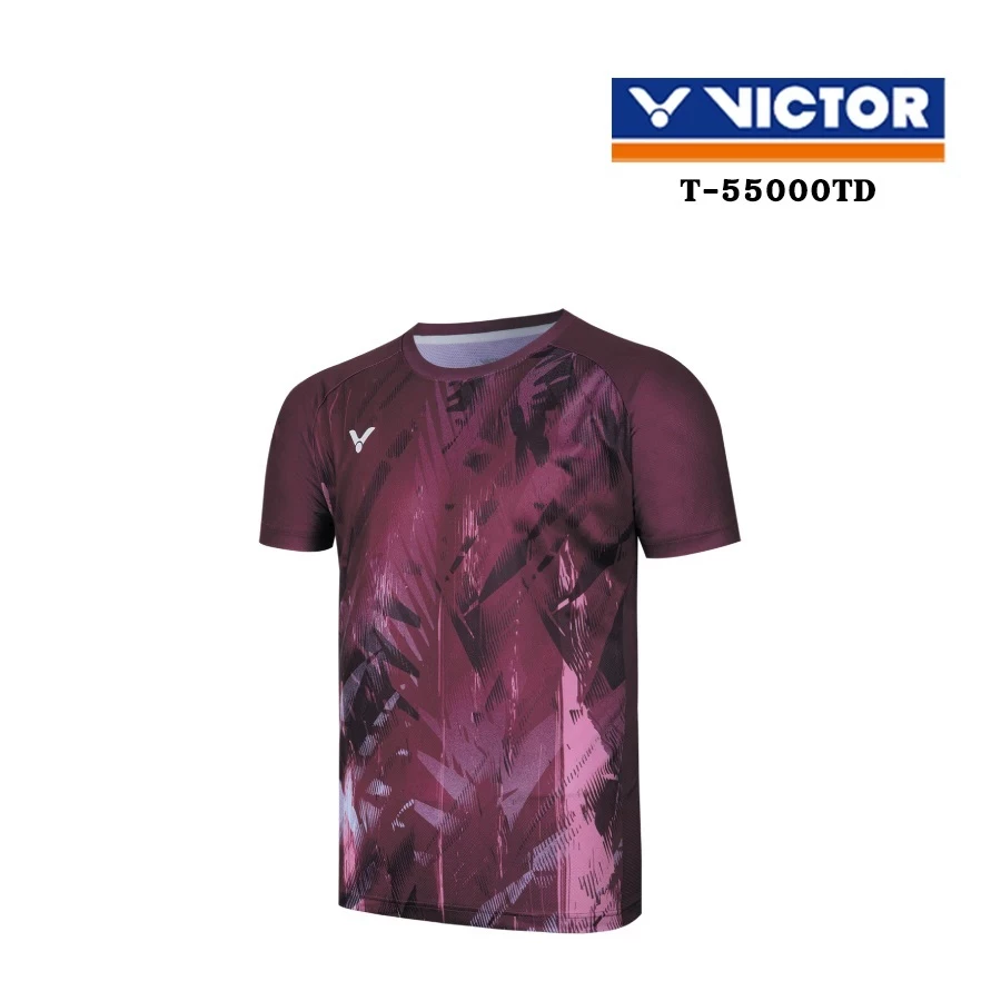 VICTOR เสื้อกีฬาแบดมินตัน แขนสั้น รุ่น T-55000TD รูปที่ 1