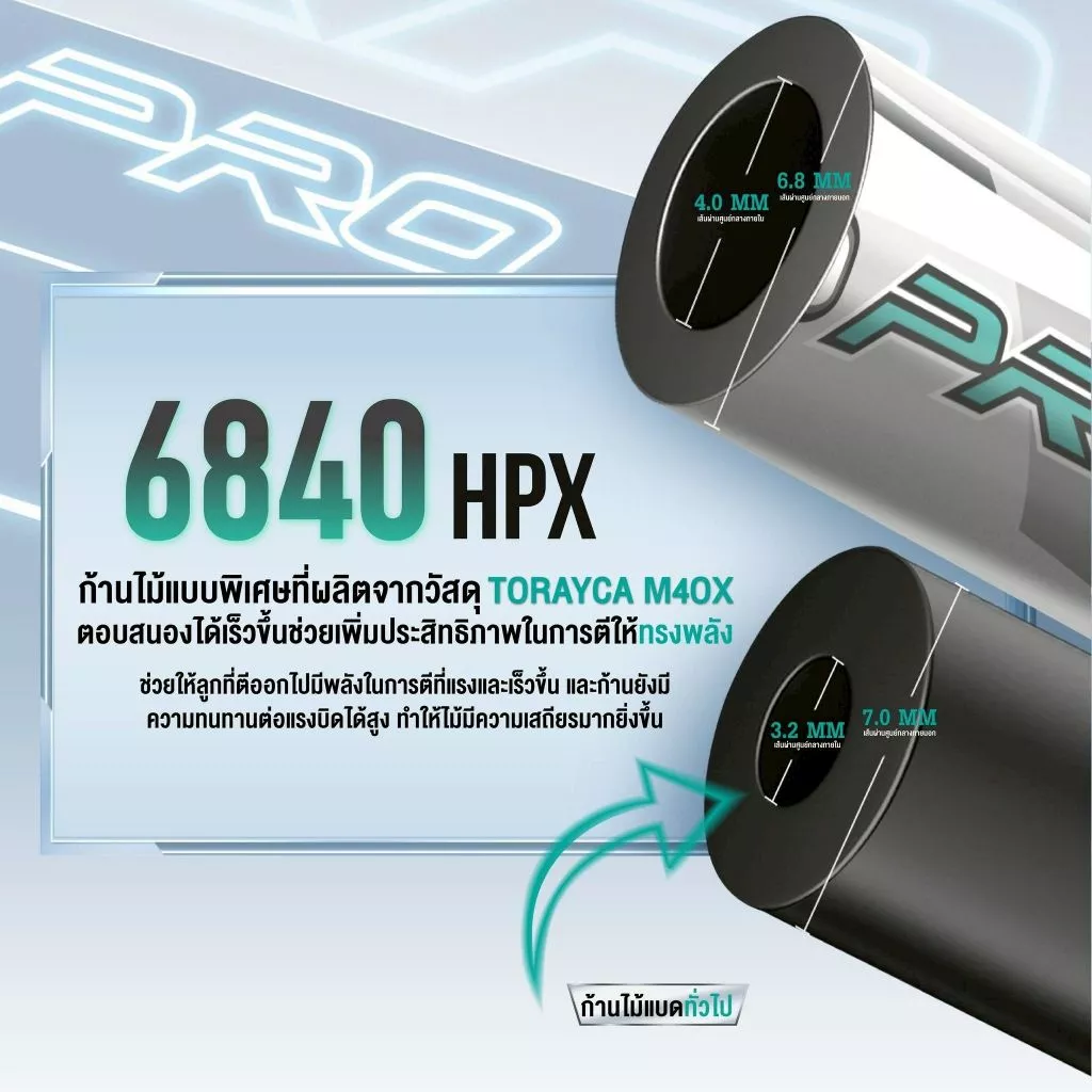 VS ไม้แบดมินตัน รุ่น Kriss Sword XP Pro รูปที่ 6