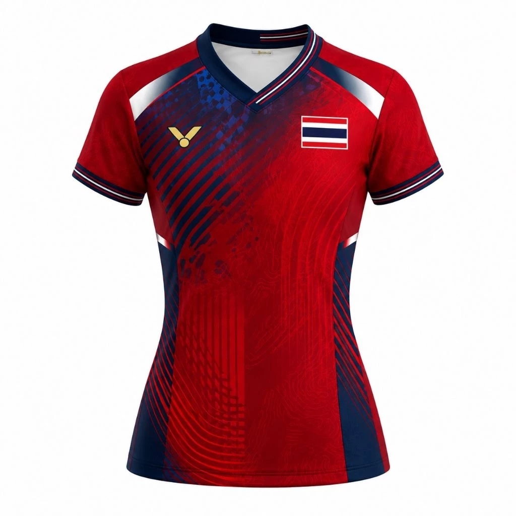 VICTOR COLLECTION THAILAND OPEN 2026 เสื้อกีฬาแบดมินตัน รุ่น T-66030 ผู้หญิง รูปที่ 2
