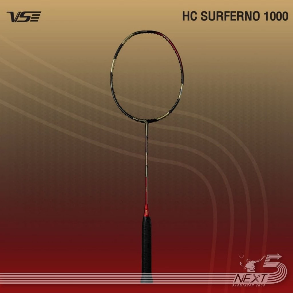 VS ไม้แบดมินตัน รุ่น Surferno HC1000 4U ไม้บุก ตีง่าย ควบคุมดี ของแท้ แถมขึ้นเอ็นฟรี รูปที่ 4