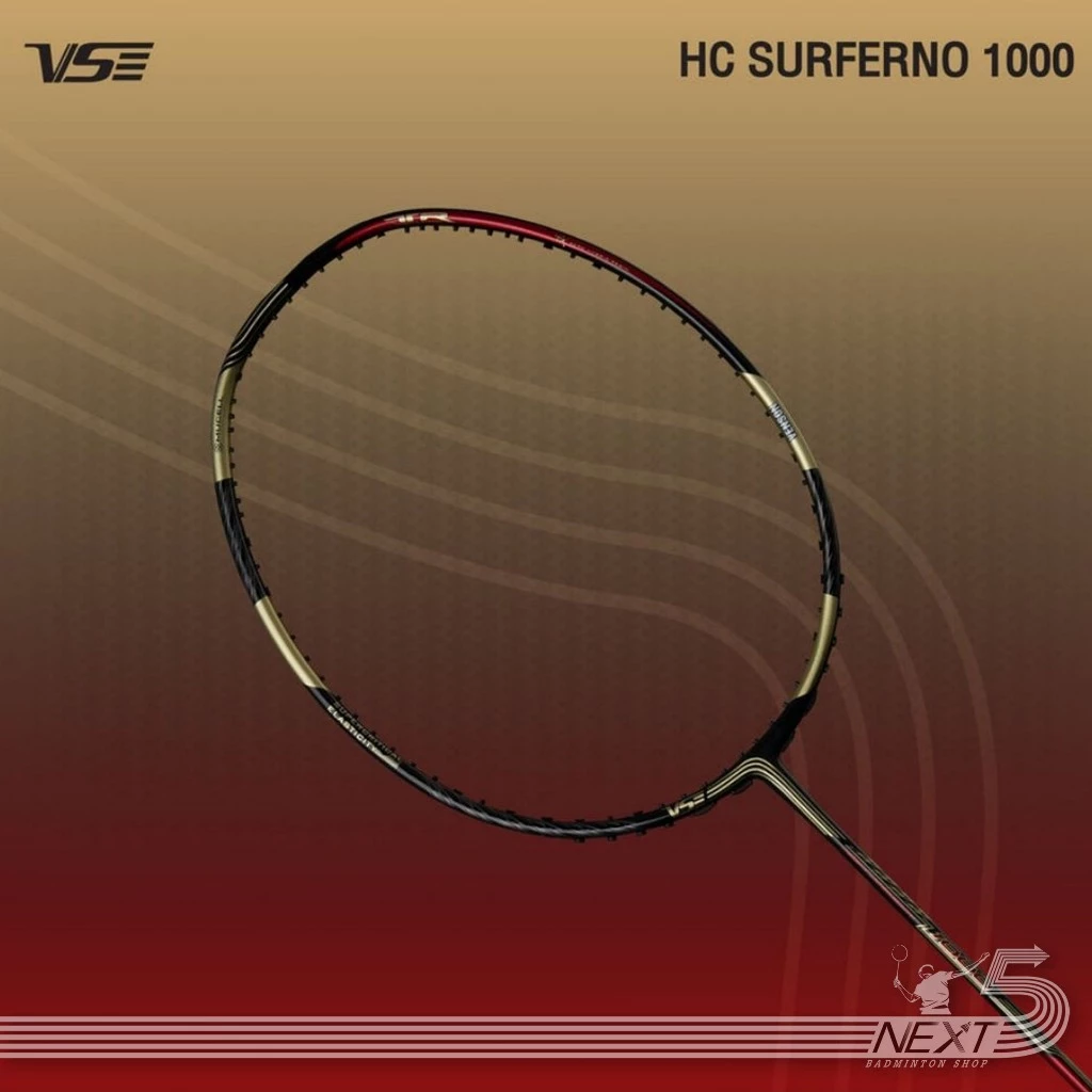 VS ไม้แบดมินตัน รุ่น Surferno HC1000 4U ไม้บุก ตีง่าย ควบคุมดี ของแท้ แถมขึ้นเอ็นฟรี รูปที่ 6