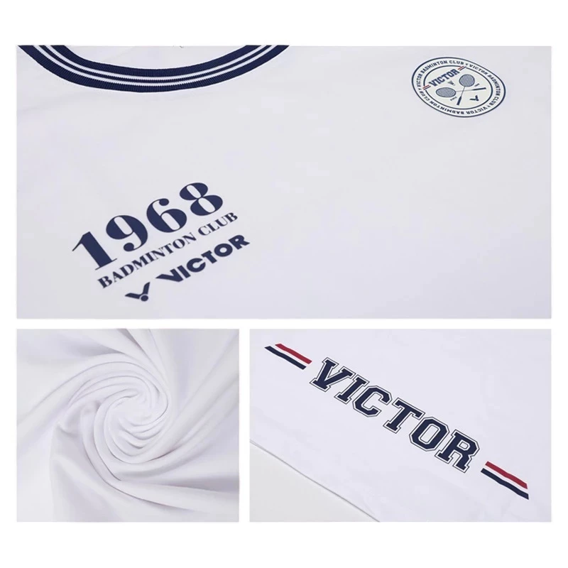 VICTOR COLLECTION BADMINTON CLUB เสื้อกีฬาแบดมินตัน แขนสั้น รุ่น T-5503 VBC รูปที่ 7