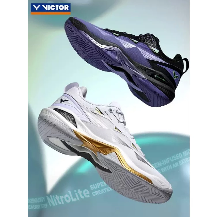 VICTOR C90N LITE รองเท้าแบดมินตัน ของแท้ ประกันศูนย์ไทย น้ำหนักเบา ยึดเกาะสนามดี รูปที่ 1