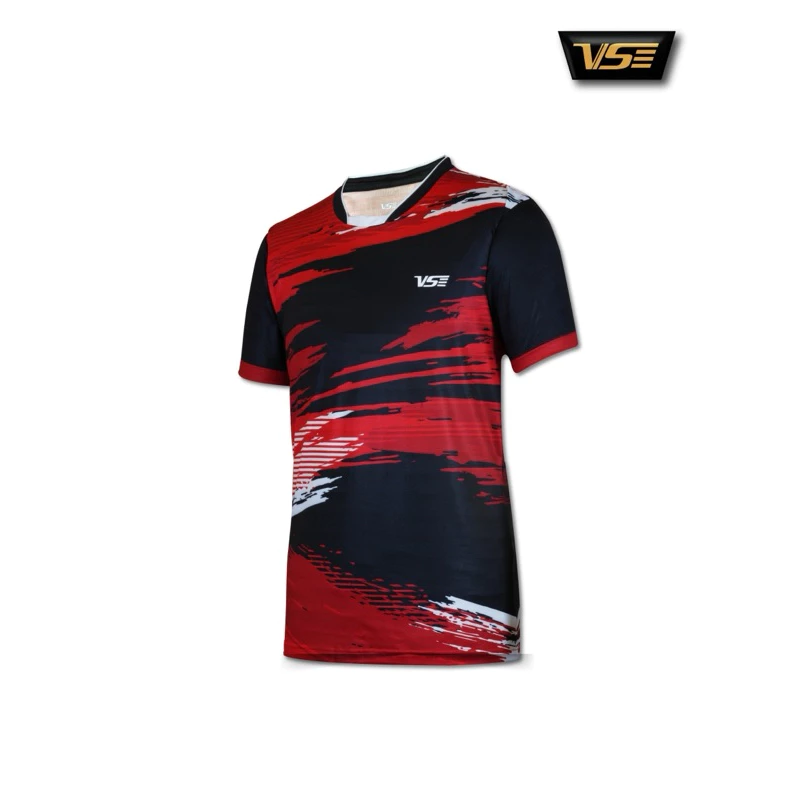VS เสื้อกีฬาแบดมินตัน รุ่น vp-4120 สีแดง/น้ำเงิน รูปที่ 5
