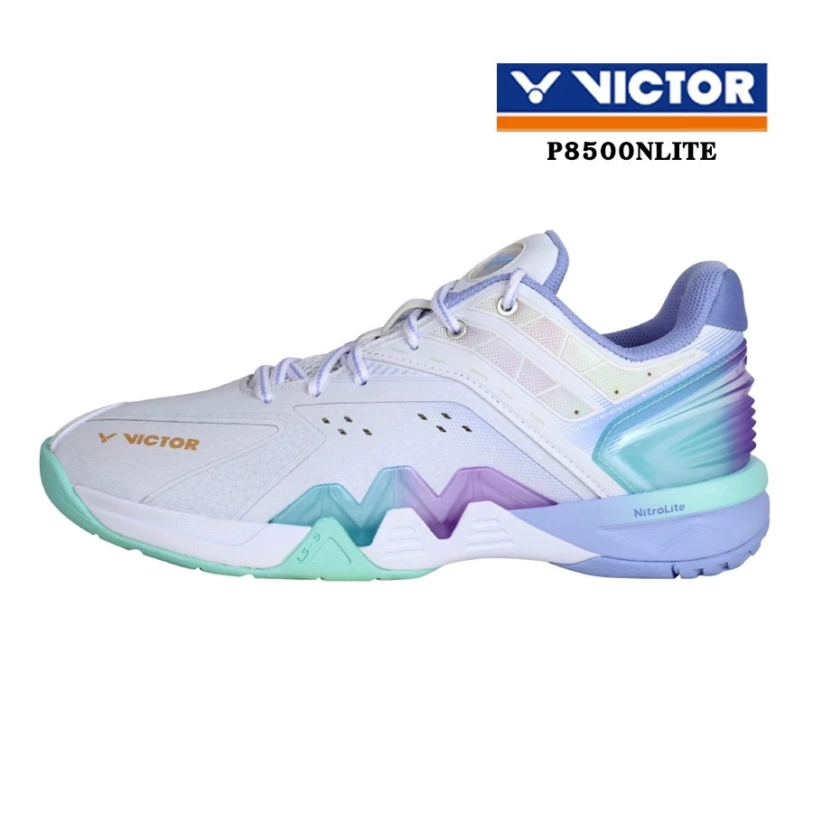 VICTOR P8500 Nitrolite รองเท้าแบดมินตัน ของแท้ ประกันศูนย์ไทย น้ำหนักเบา รองรับแรงกระแทก รูปที่ 2