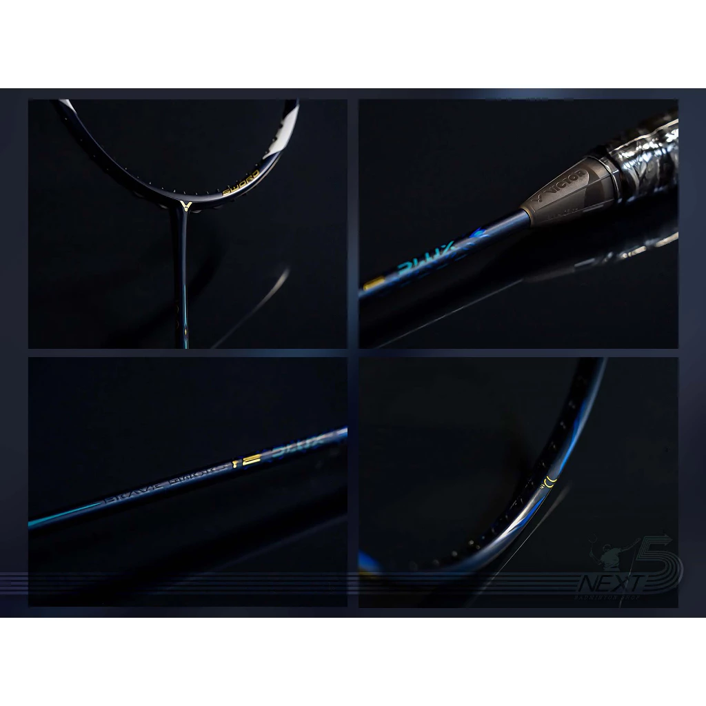 VICTOR ไม้แบดมินตัน รุ่น Brave Sword 12 Dlux 55TH - 𝗕𝗥𝗦-𝟭𝟮 DLUX GB 𝟱𝟱𝘁𝗵 (𝐕𝐈𝐂𝐓𝐎𝐑 𝟓𝟓𝐭𝐡) รูปที่ 4