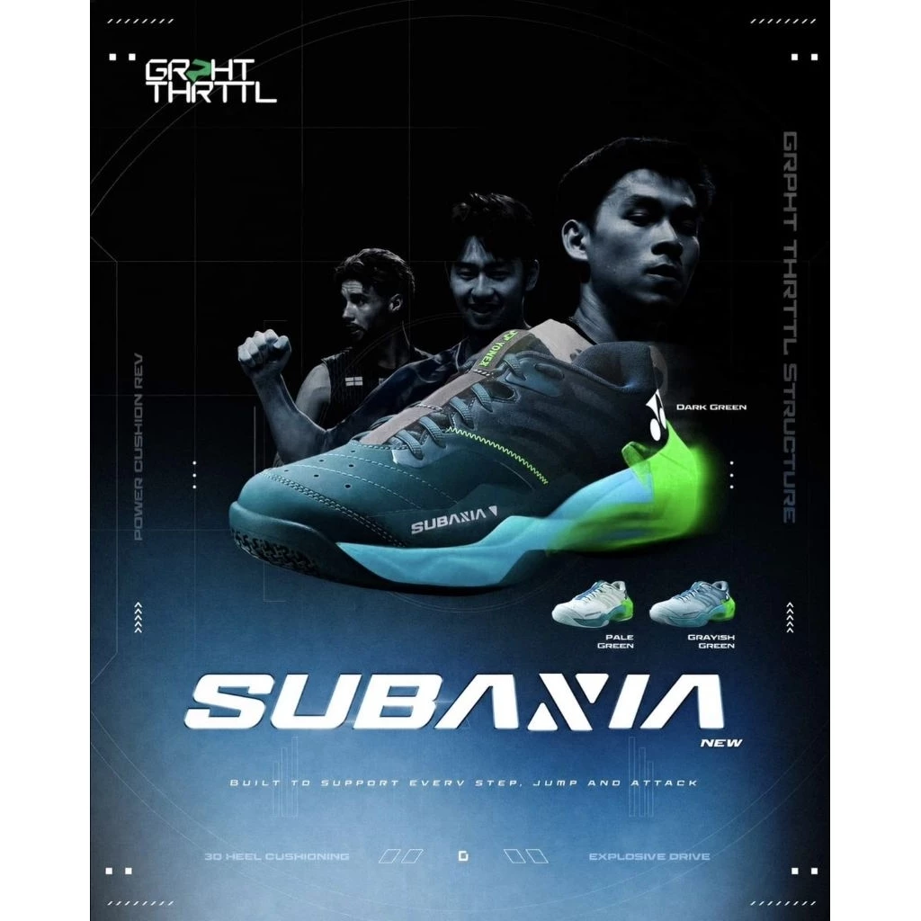 Yonex YONEX SUBAJIA รองเท้าแบดมินตัน ของแท้ ประกันศูนย์ไทย น้ำหนักเบา ยึดเกาะพื้นดี รูปสินค้า 2
