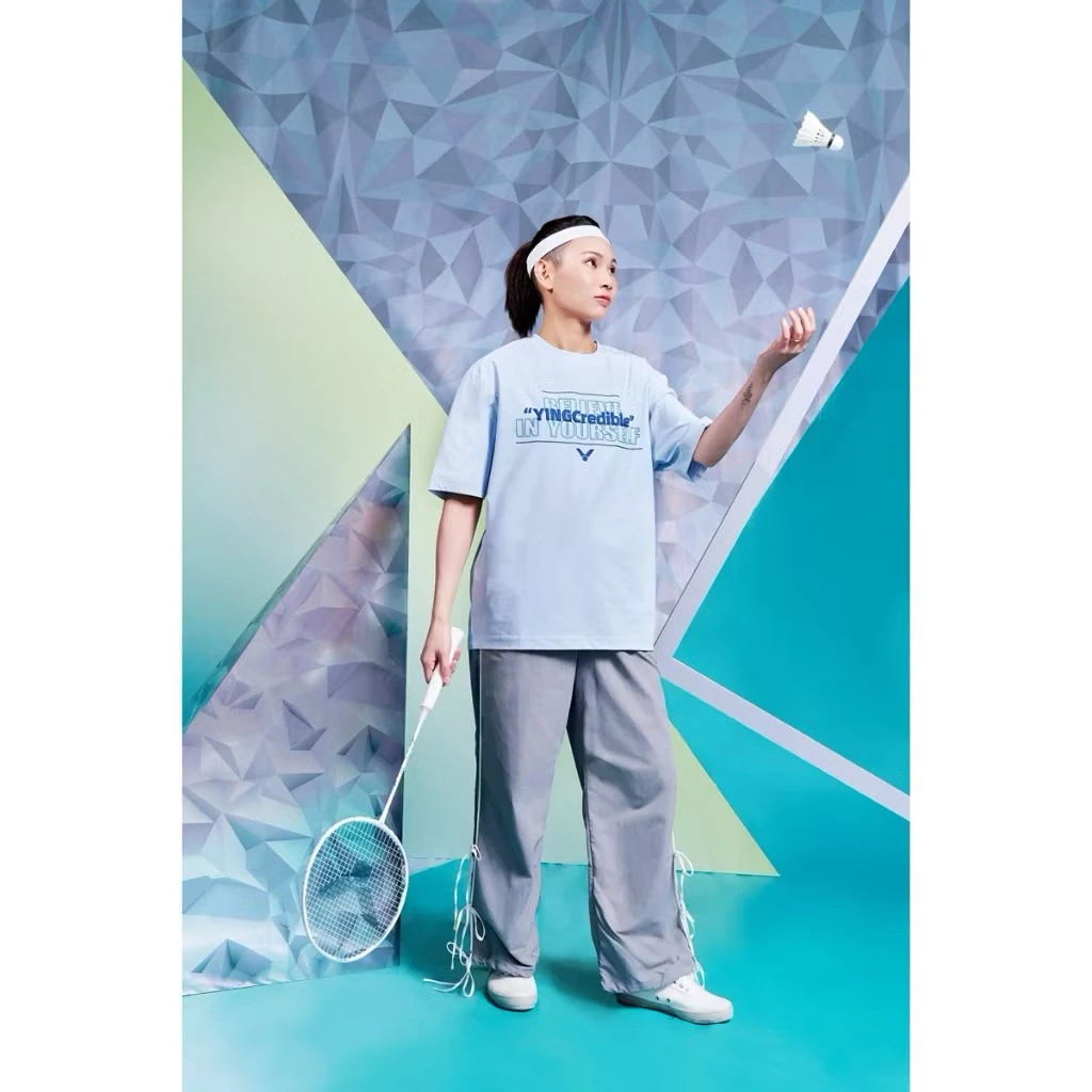 VICTOR T-5006TTY เสื้อแบดมินตัน เสื้อกีฬา ของแท้ ระบายอากาศดี ใส่สบาย รูปที่ 2