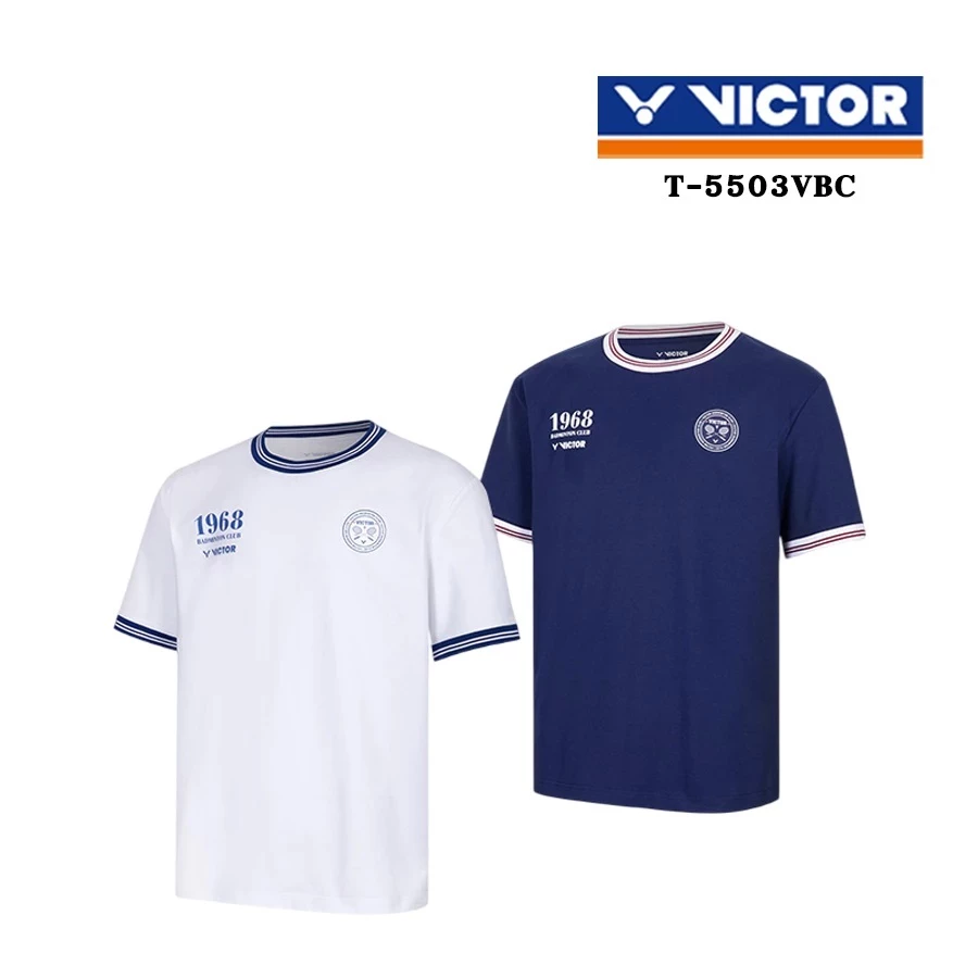 VICTOR COLLECTION BADMINTON CLUB เสื้อกีฬาแบดมินตัน แขนสั้น รุ่น T-5503 VBC รูปที่ 1