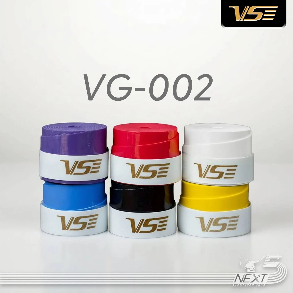 VS กริปยาง VG-002 แบบบาง หลากสี ( 6ชิ้น แถม 1 ชิ้น , 10ชิ้น แถม 2 ชิ้น ) รูปที่ 2