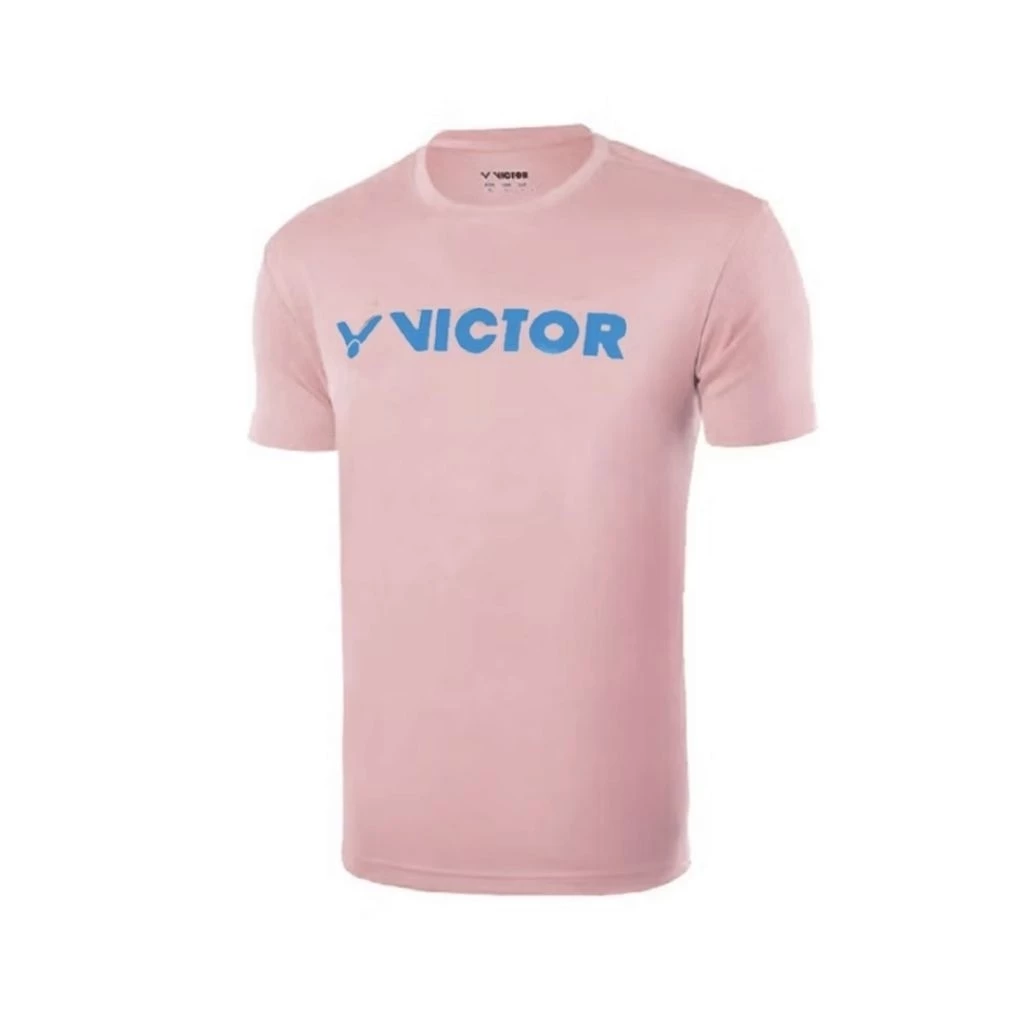 Victor เสื้อกีฬาแบดมินตัน รุ่น AT-9015 3สี ชมพู ส้มโอรส กรม รูปที่ 3