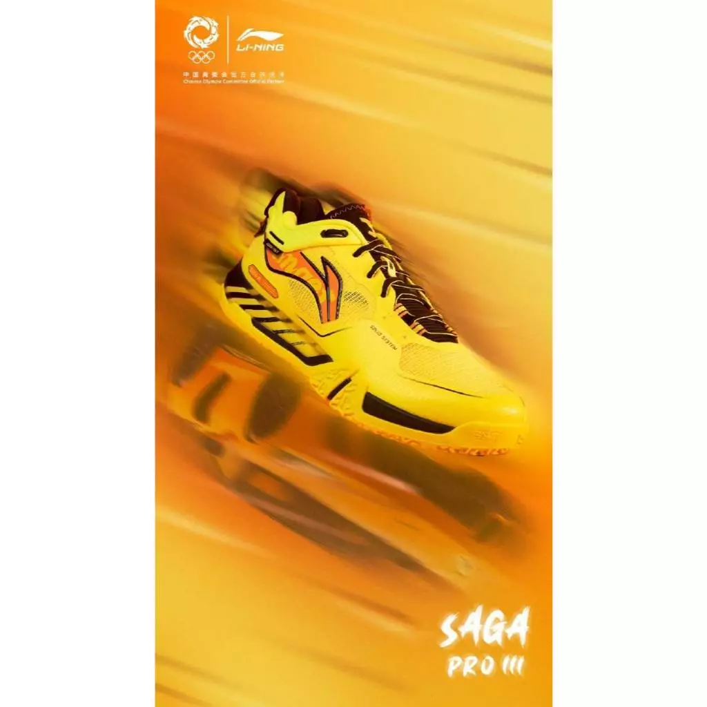 Li-ning Li-ning รองเท้าแบดมินตันรุ่น SAGA PRO III & SAGA PRO III LIMITED จาก Li-ning Thailand รูปสินค้า 3