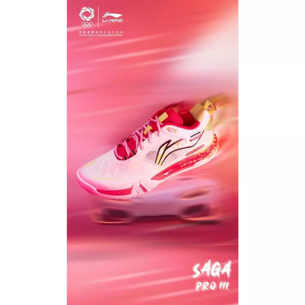 Li-ning Li-ning รองเท้าแบดมินตันรุ่น SAGA PRO III & SAGA PRO III LIMITED จาก Li-ning Thailand รูปสินค้า 5