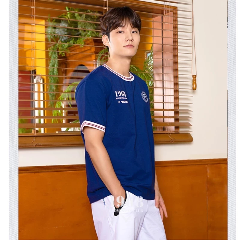 VICTOR COLLECTION BADMINTON CLUB เสื้อกีฬาแบดมินตัน แขนสั้น รุ่น T-5503 VBC รูปที่ 9