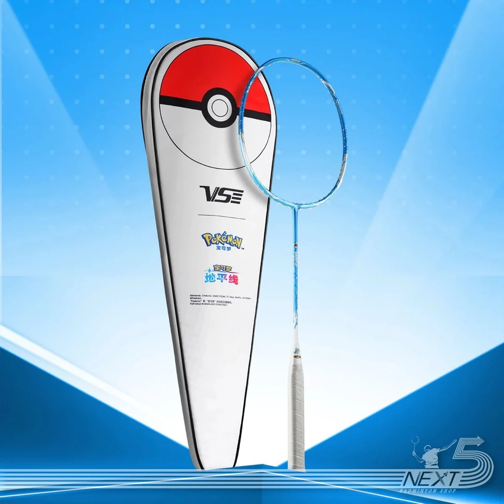 VS ไม้แบดมินตัน VS X POKEMON Collaboration Series รุ่น SQUIRTLE แถม เอ็น กริป ซอง รูปที่ 5