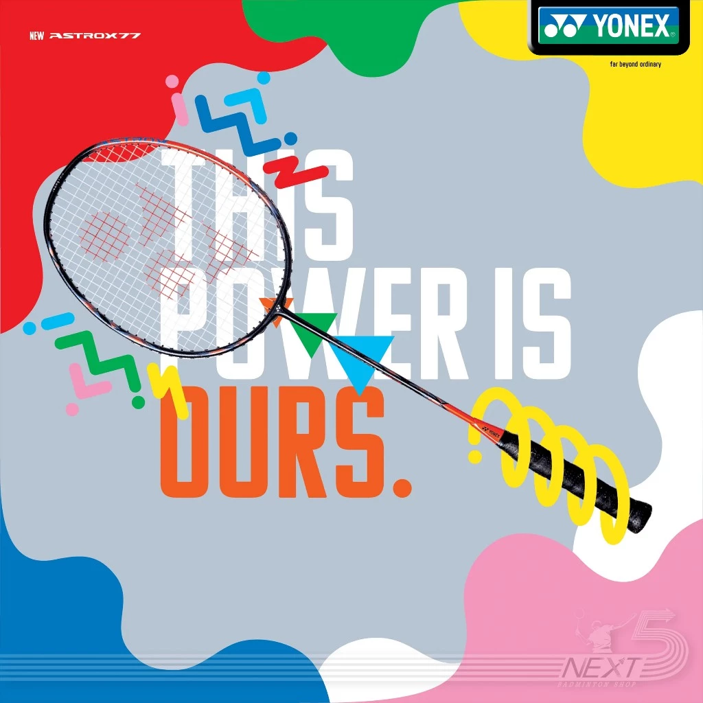 Yonex YONEX ASTROX 77 PRO ไม้แบดมินตัน รหัส TH ก้านกลาง หัวหนักเล็กน้อย ของแท้ แถมกริปและซอง รูปสินค้า 1