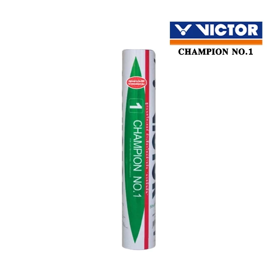 VICTOR ลูกแบดมินตัน รุ่น CHAMPION NO.1 ( 1 หลอด 12 ลูก ) ST รูปที่ 2