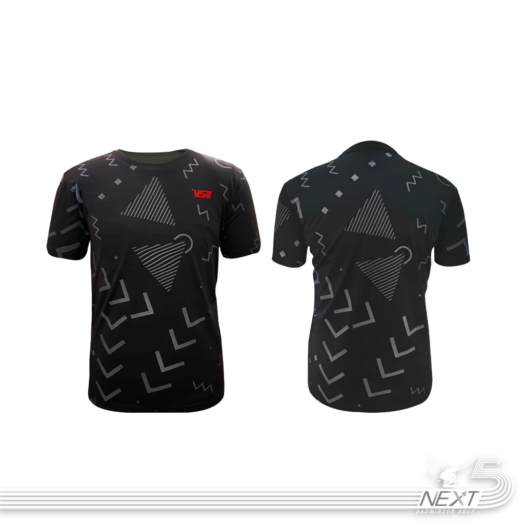VS เสื้อกีฬาแบดมินตัน รุ่น VT-5130 มี 4 สี ม่วง ขาว ฟ้า ดำ รูปที่ 5