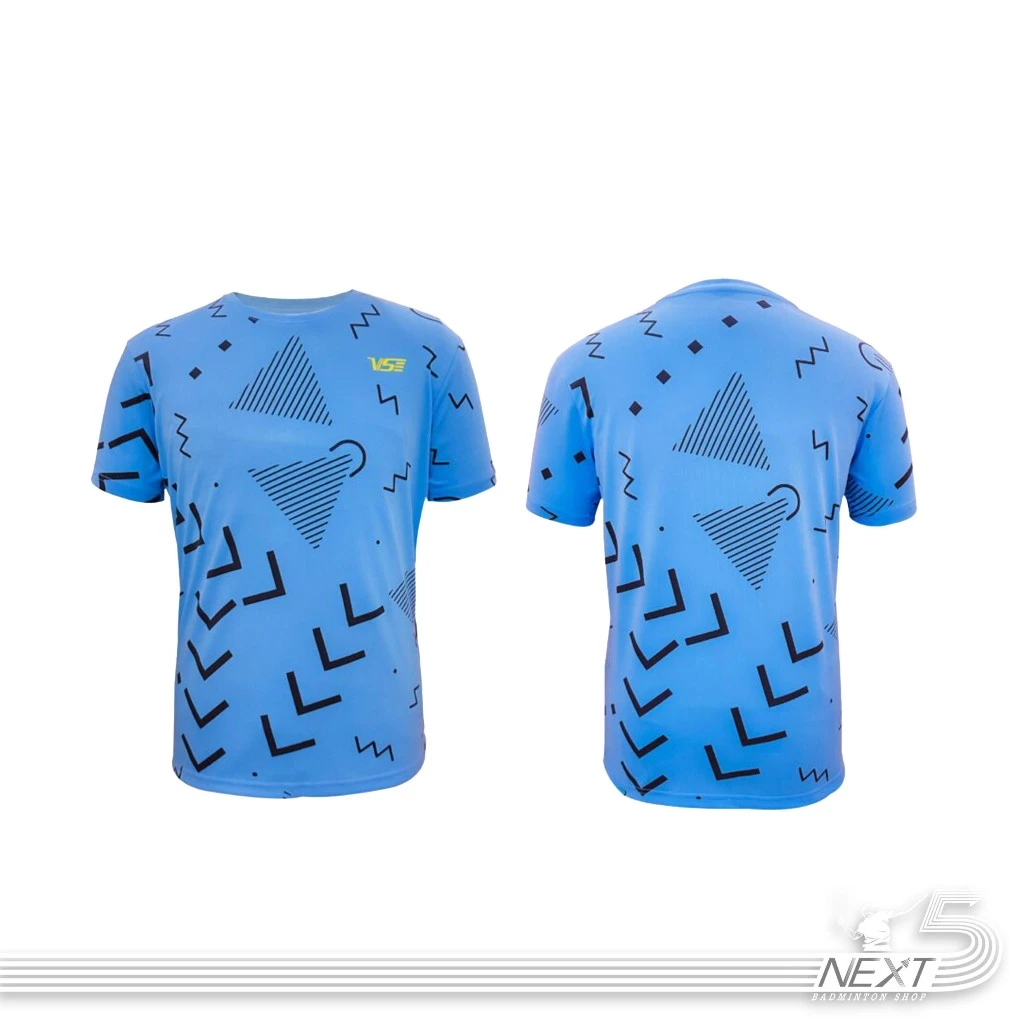 VS เสื้อกีฬาแบดมินตัน รุ่น VT-5130 มี 4 สี ม่วง ขาว ฟ้า ดำ รูปที่ 2