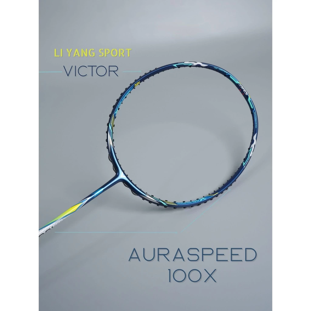 Victor ไม้แบดมินตัน รุ่น AuraSpeed 100X new ( ARS-100X ) แถม เอ็น กริป ซอง รูปที่ 2