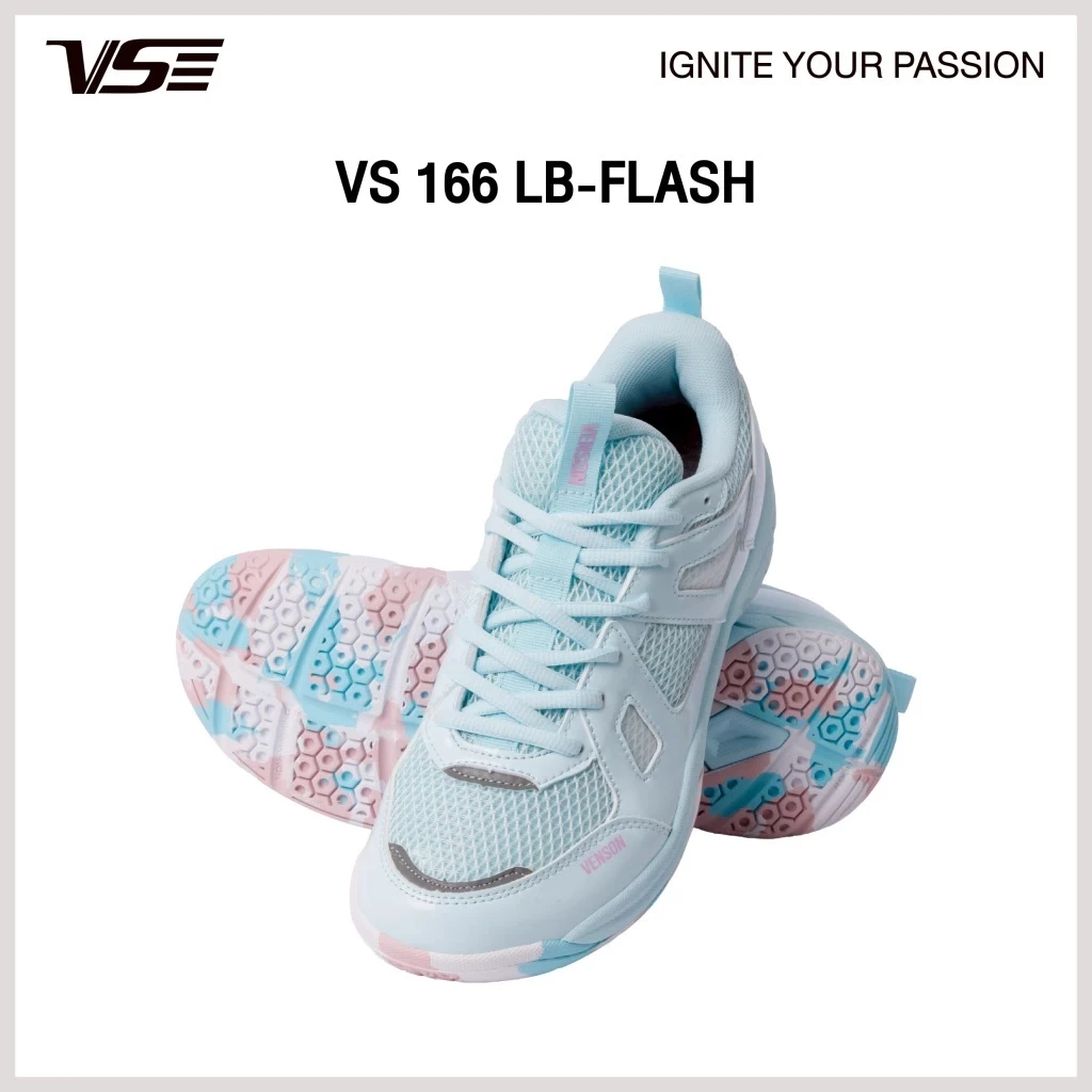 VS รองเท้ากีฬาแบดมินตัน รุ่น VS-166 Flash หน้ากว้าง รูปที่ 6