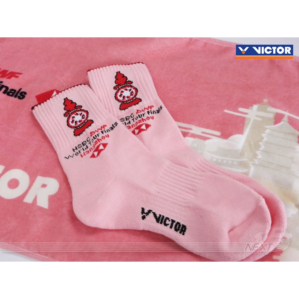 Victor ถุงเท้ากีฬา รุ่น SK-408 WT HSBC BWF WORLD TOUR FINAL 2023 COLLECTION รูปที่ 3