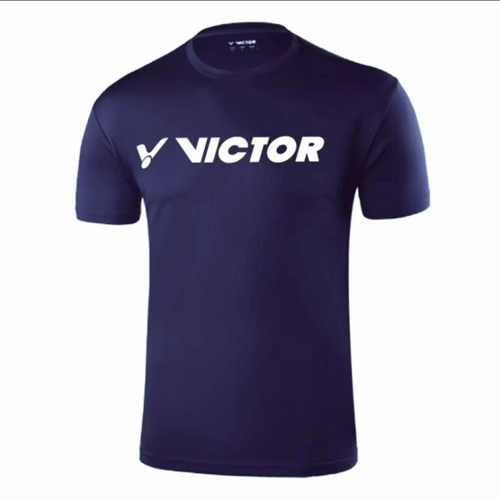 Victor เสื้อกีฬาแบดมินตัน รุ่น AT-9015 3สี ชมพู ส้มโอรส กรม รูปที่ 2