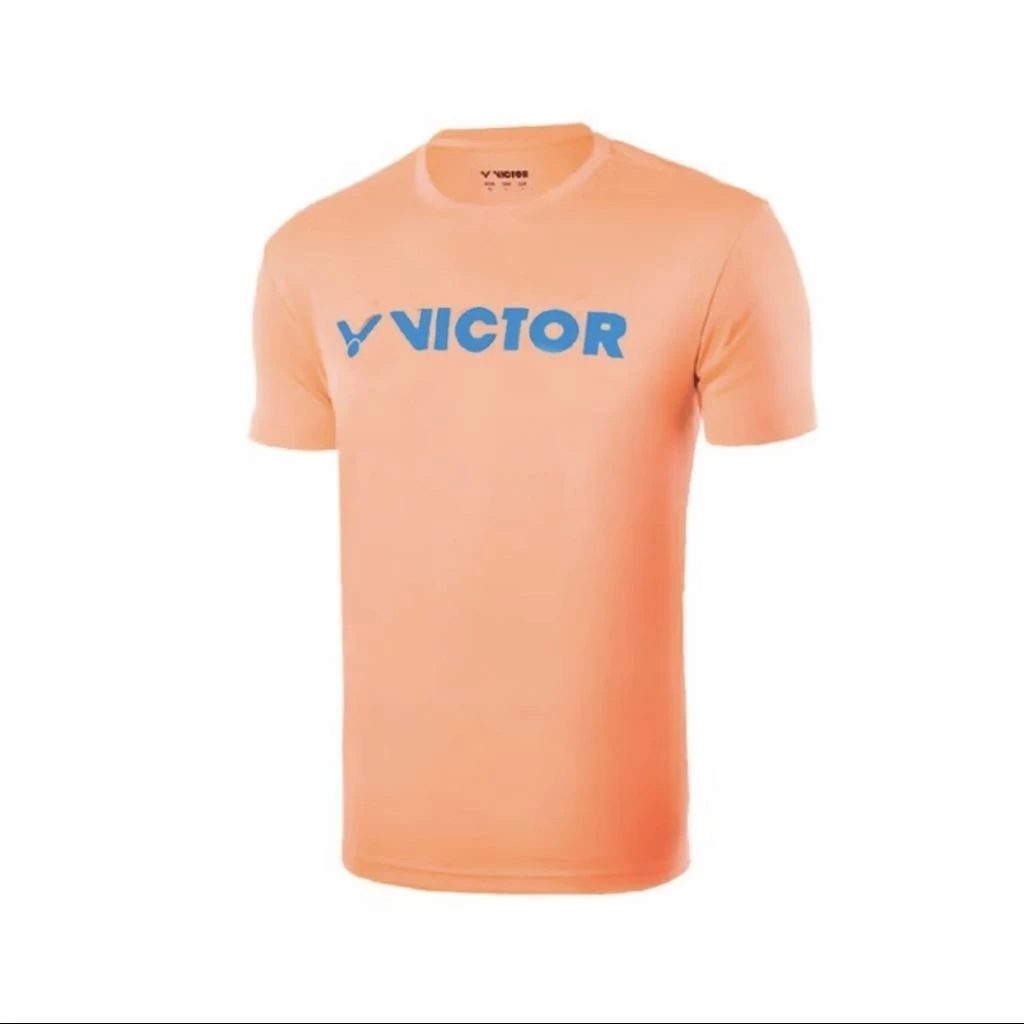 Victor เสื้อกีฬาแบดมินตัน รุ่น AT-9015 3สี ชมพู ส้มโอรส กรม รูปที่ 4