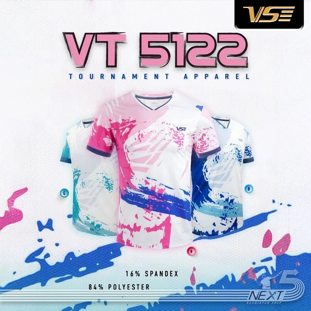VS เสื้อกีฬาแบดมินตัน รุ่น VT-5122 รูปที่ 1