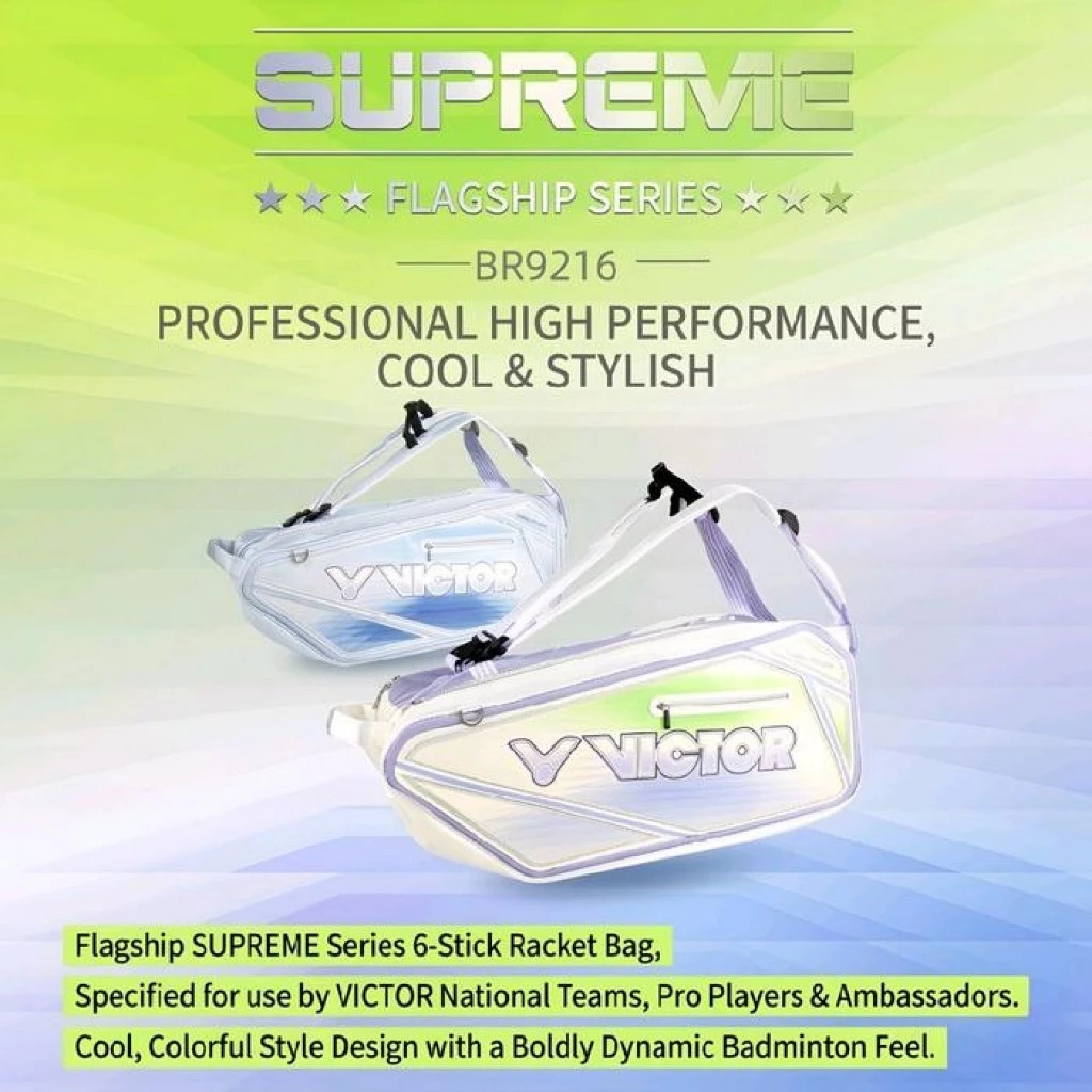 VICTOR Victor กระเป๋าแบดมินตัน รุ่น Supreme Flagship Series badminton bag model BR9212/BR9216 รูปสินค้า 1